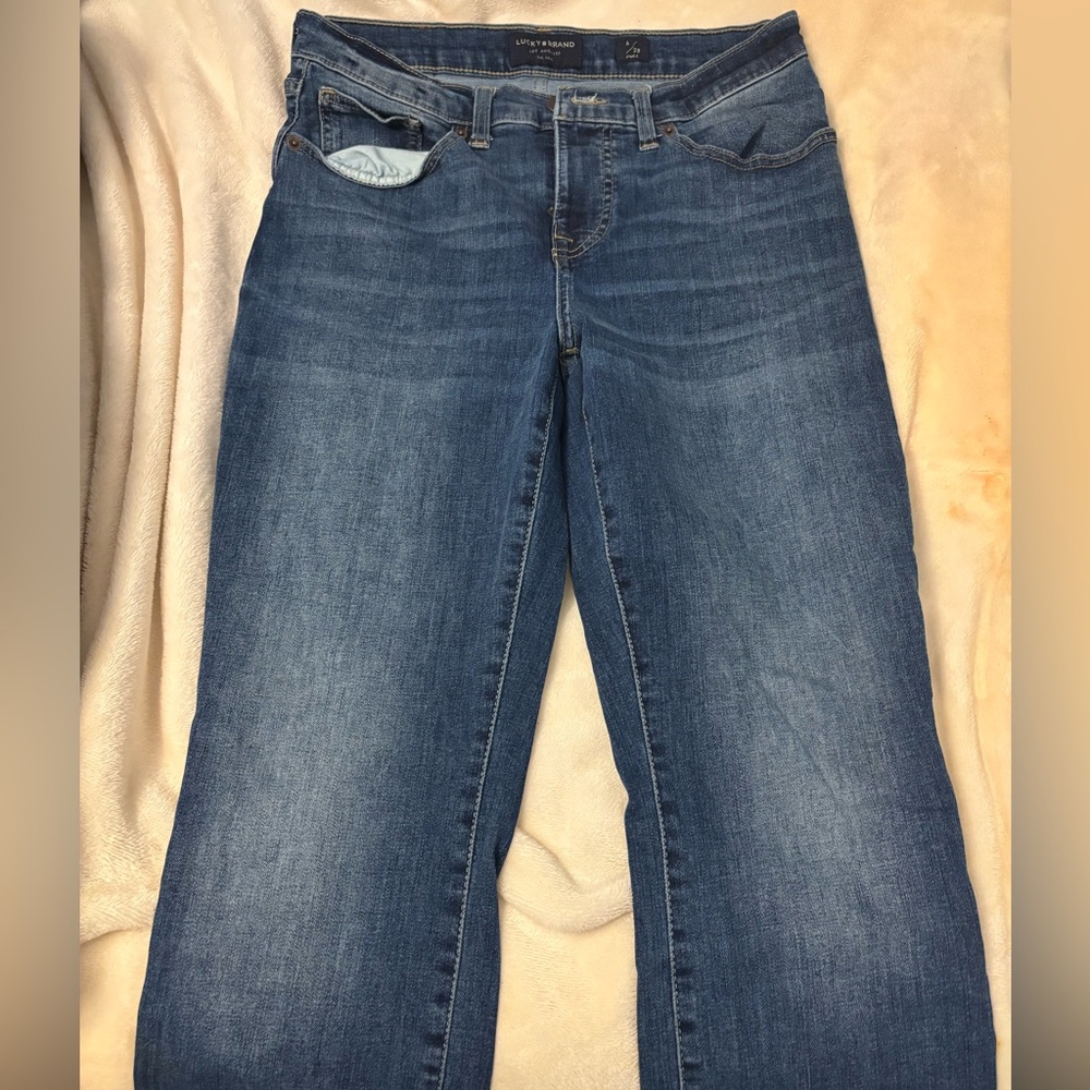 Lucky Brand Classic Blue Straight Leg Jeans